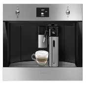 Cafetera Empotrable 24" (60 cm) Marca: Smeg Modelo: CMSU645IX Color: Acero Inoxidable