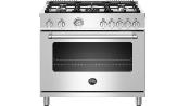 Estufa Gas Master 36" (90 cm) Marca: Bertazzoni Modelo: MAST365GASXELP Color: Acero Inoxidable ($5,935 USD)