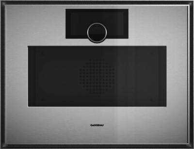 Horno combinado microondas 30" (75 cm) Marca: Gaggenau Modelo: GS 480 720 Color: Acero inoxidable detrás de cristal ahumado (18,696 USD) (06 2026)