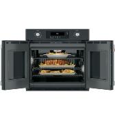 Horno Eléctrico French Door 30" (76 cm) Marca: Cafe Modelo: CTS90FP3ND1 Color: Negro ($7,549 USD)