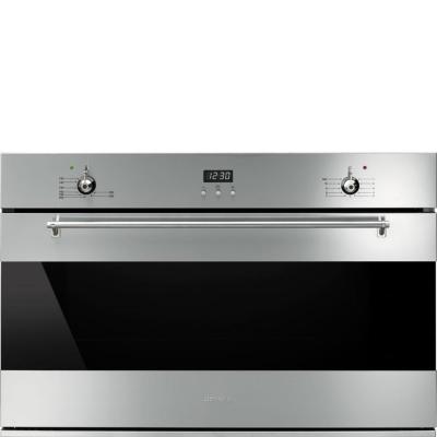 Horno Gas 36" (90 cm) Marca: Smeg Modelo: SF9300GVXK1 Color: Acero Inoxidable