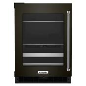 Centro de Bebidas 24" (60cm) apertura izquierda Marca: KitchenAid Modelo: KUBR314KBS Color: Negro  (2025 09)