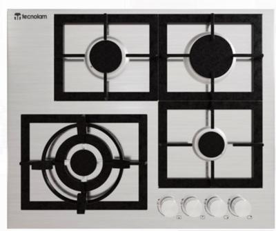 Parrilla Gas 24" (60 cm) Marca: TECNOLAM Modelo: LG603HTC.IX Color: Acero Inoxidable