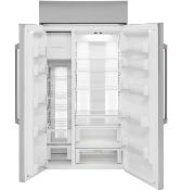 Refrigerador Duplex Side By Side 48" (120 cm) Marca: Cafe Modelo: CSB48WP2NS1 Color: Acero Inoxidable ($14,499 USD)