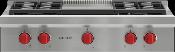 Parrilla Gas Profesional 36" (90 cm) Marca: Wolf Modelo: SRT364G Color: Acero Inoxidable ($8,340 USD) 2025 06