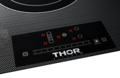 Parrilla eléctrica 90 cm marca: THOR , modelo: TEC36 5 quemadores color negro