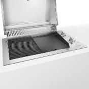 Asador para exterior con Grill eléctrico 90 cm Marca: SMEG Modelo: BBQE90X Color: Acero Inoxidable (09 2026)