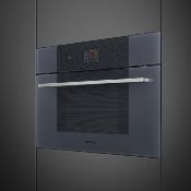 Horno de Microondas combinado 30" (76  cm) Marca: SMEG Modelo: SOCU3104MCG Color: Negro Inoxidable (2025 06)