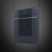 Horno de vapor combinado  24" (60 cm) Marca: Smeg Modelo: SOP6104S2PG  Color: Gris (2025 06)