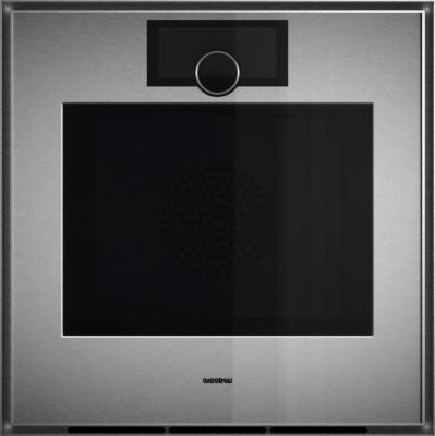 Horno eléctrico 24" (60 cm) Marca: Gaggenau Modelo: GO 470 720 Color: Acero inoxidable detrás de cristal ahumado (19,619 USD) (06 2026)
