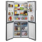 Refrigerador French Door 33" (83 cm) Marca: HAIER Modelo: HQM458BKNSS0 Color: Acero Inoxidable (2025 08)