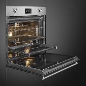 Horno Eléctrico 24" (60 cm) Marca: Smeg Modelo: SF6301TVX Color: Acero Inoxidable