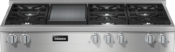 Parrilla Gas Profesional 48" (120 cm) Marca: MIELE Modelo: KMR 1356-3 Color: Acero Inoxidable  (04 2025)