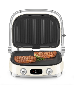Parrilla Grill Marca: Smeg Modelo: MGF01CRUS Color: Crema (10 2026)