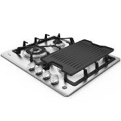 Parrilla Gas 60cm Marca: PROFILE Modelo:PGP64TI0 Color: Inoxidable (2026 10)