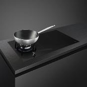 Parrilla mixta Gas 36" (90 cm) Marca: Smeg Modelo: PM3953D Color: Negro (2025 06)