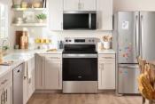 Microcampana 30" (76 cm) 1.7 ft Marca: Whirpool Modelo: WMMS3130RZ Color: Acero Inoxidable (05 2026)