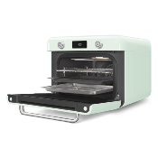 Horno Combinado con Vapor Marca: Smeg Modelo: COF01PGUS Color: Verde Pastel (10 2026)