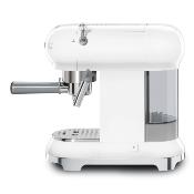 Cafetera Espresso Marca: Smeg Modelo: ECF01WHUS Color: Blanco