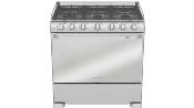 Estufa de piso 30" (76 cm) Marca: Mabe Modelo: EM7682CFIX0 Color: Acero Inoxidable (09 2026)
