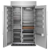 Refrigerador Side-by-Side 48" (120 cm) Marca: KitchenAid Modelo: KBSN708MPS Color: Acero Inoxidable (2025 09)
