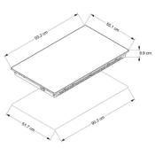 Parrilla de Inducción con sensor 36" (90 cm) Marca: KitchenAid Modelo: KCIG556JSS Color: Negro (2025 07)