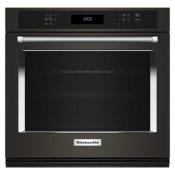 Horno Eléctrico 30" (76 cm) Marca: KitchenAid Modelo: KOES530PBS Color:  Black Stainless (2025 07)