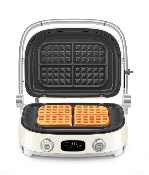 Parrilla Grill Marca: Smeg Modelo: MGF01CRUS Color: Crema (10 2026)