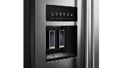 Refrigerador Duplex Side By Side Empotrable 30" (76 cm) Marca: KitchenAid Modelo: KRSC703HPS Color: Acero Inoxidable