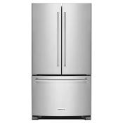 Refrigerador French Door 36" (90 cm) Marca: KitchenAid Modelo: KRFF305ESS Color: Acero Inoxidable