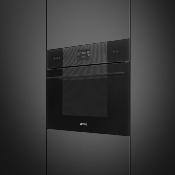 Horno Vapor Combinado 24" (60 cm) Marca: Smeg Modelo: SO4102S3B3 Color: Negro (2025 06)