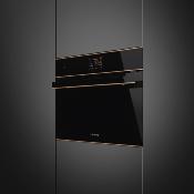 Horno Eléctrico Vapor 24" (60 cm) Marca: Smeg Modelo: SO4604S4PNR Color: Negro (2025 06)