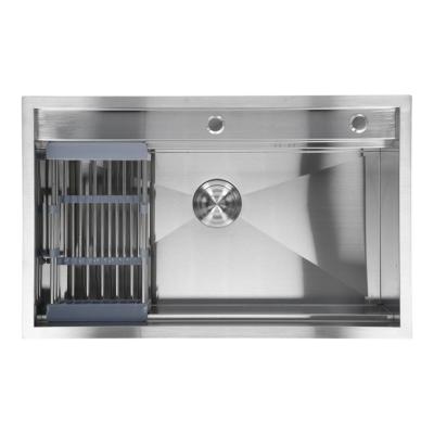 Tarja 1 Tina Empotrable Marca: Axcent Modelo: 8050 ZT Color: Acero Inoxidable