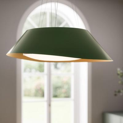 Campana de Isla 35" (88 cm) 220v Marca: Falmec Modelo: VOGUE Color: Blanco/Verde/Gris Obscuro ($1,182 USD) (2025)