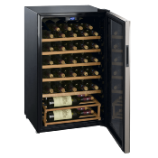 Cava de Vinos 19" (48 cm) Marca: Whirlpool Modelo: WW3310S Color: Gris Acero (10 2026)