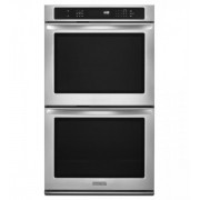 Horno Doble Eléctrico 30" (76 cm) Marca: KitchenAid Modelo: KODE500ESS Color: Acero Inoxidable