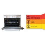 Estufa Gas Dexa 36"/90 cm SAPORE ROSSO 