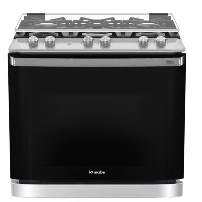 Estufa Gas de Piso 30" (76 cm) Marca: IO Mabe Modelo: IO8061GETSS0 Color: Acero Inoxidable 