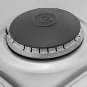Estufa Gas 31" ( 80 cm) Marca: Mabe  Modelo: EMC80130S0 Color: Silver