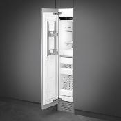 Columna congeladora empotrable a pertura izquierda18"x 84" Marca: SMEG Modelo: FZU18LX Color: Acero inoxidable (09 2026)