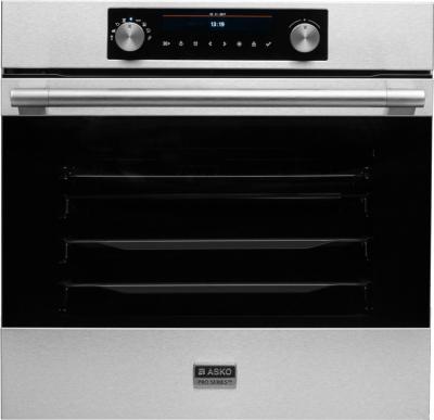 Horno Pirolítico 24" (60 cm) Marca: Asko Modelo: OP8636S Color: Acero Inoxidable ($1,731 USD).