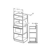 Microondas Empotrable 24" (60 cm) Marca: IO Mabe Modelo: IO110MDI1 Color: Acero Inoxidable (01 2026)
