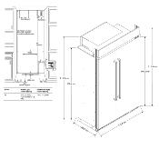 Refrigerador Side-by-Side 48" (120 cm) Marca: KitchenAid Modelo: KBSN708MPS Color: Acero Inoxidable (2025 09)