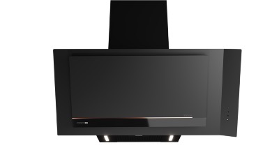 Campana de Pared Decorativa Vertical 35" (90 cm) Marca: Teka Modelo: MAESTRO DVI 98-G1 EOS BM Color: Negro  (07 2026)