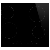 Parrilla Eléctrica Vitrocerámica 24" (60 cm) Marca: Smeg Modelo: SE264TD1 Color: Negro  (2025 06)