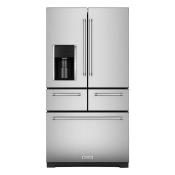 Refrigerador French Door 36" (90 cm) Marca: KitchenAid Modelo: KRMF706ESS Color: Acero Inoxidable