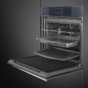 Horno de vapor combinado  24" (60 cm) Marca: Smeg Modelo: SOP6104S2PG  Color: Gris (2025 06)
