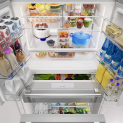 Refrigerador Thermador Bottom Freezer French Door de 36" T36FL821NS Acero Inox. ($10,433 USD) (10 2025)