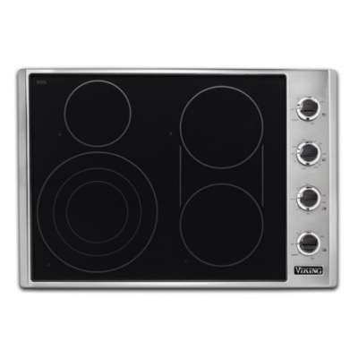 Parrilla Eléctrica Empotrable 30" (76 cm) Marca: Viking Modelo: VECU53014B Color: Acero Inoxidable / Vidrio Negro (3,880 USD) (08 2026)